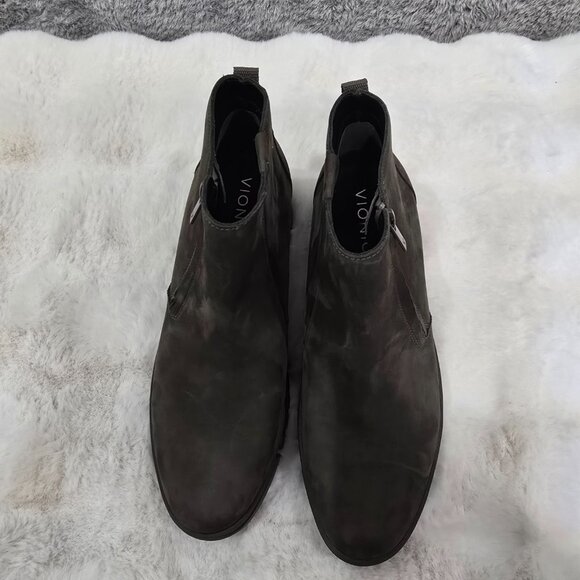 Vionic Uptown Sur Wedge Boot Bootie Women's Size 7.5 NEW Dark Olive Green - Picture 7 of 10